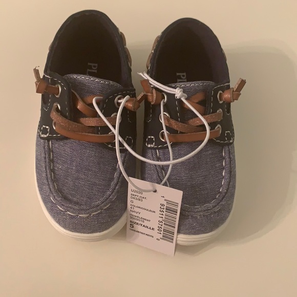 The Children's Place Shoes Nwt Chambray Boat Shoes Baby Boy Poshmark